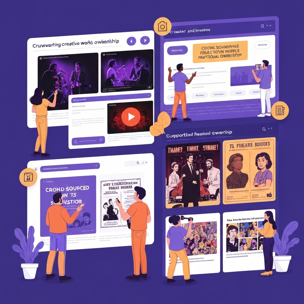 Crowdfunding Creative Works Through Fractional Ownership